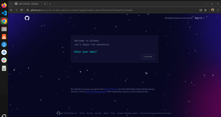 signup